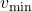v_{\text{min}}
