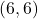 (6, 6)