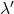 \lambda'