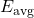 E_{\text{avg}}