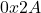 0x2A