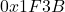0x1F3B