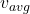 v_{avg}