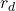 r_d