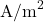 \text{A/m}^2