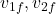 v_{1f}, v_{2f}