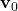\mathbf{v}_0