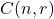 C(n, r)